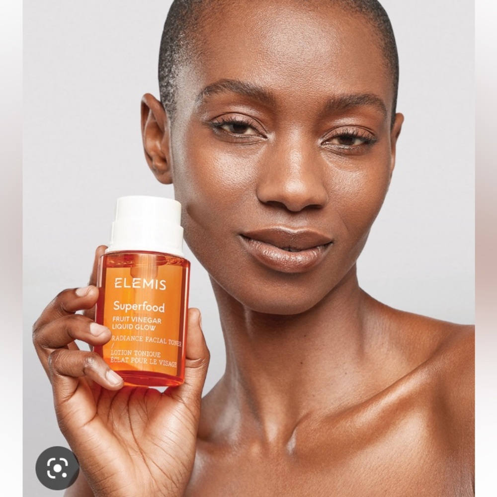ELEMIS•Superfood•FRUIT VINEGAR LIQUID GLOW•RADIANCE FACIAL TONER• ALL SKIN TYPES